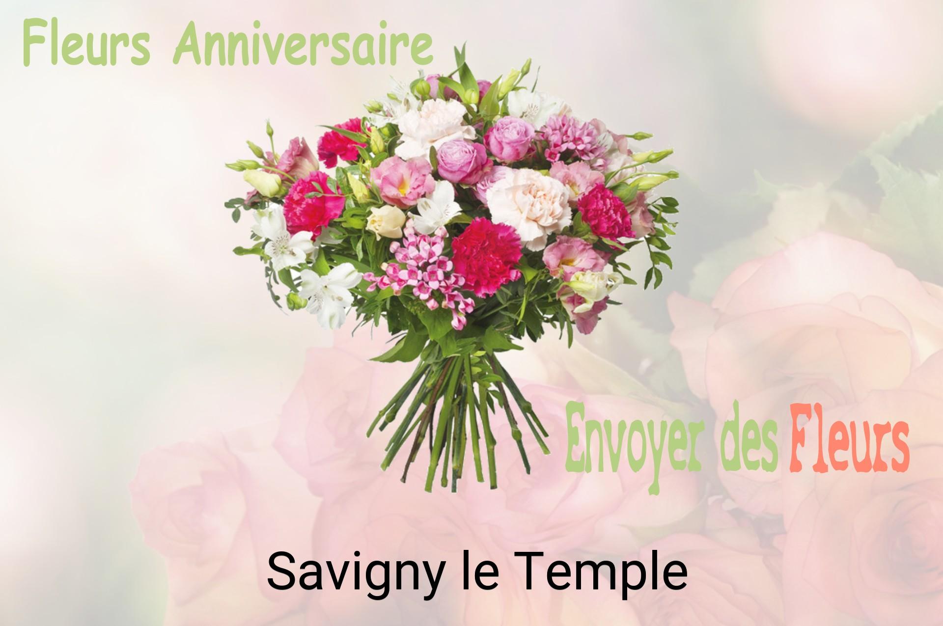 Bouquet de fleurs d’anniversaire livré à Savigny-le-Temple