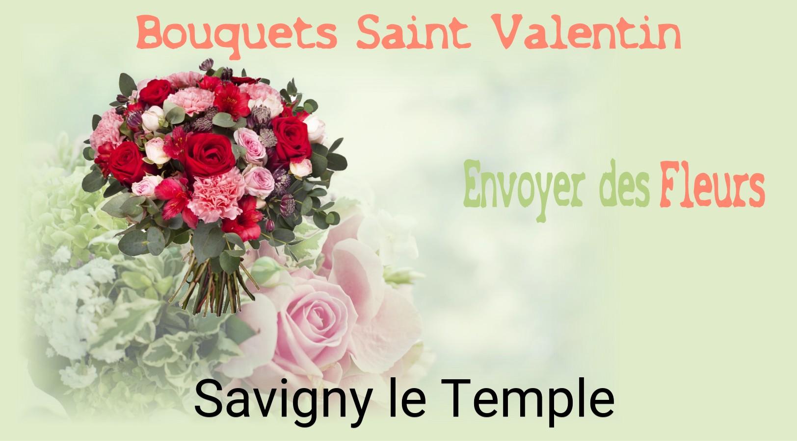 Roses de Saint-Valentin livrées à Savigny-le-Temple
